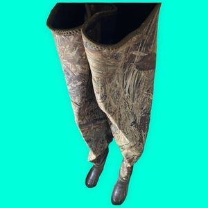 Lacrosse 600G Thinsulate Ultra Insulation Mossy Oak Duck Hunting Waders Size 9
